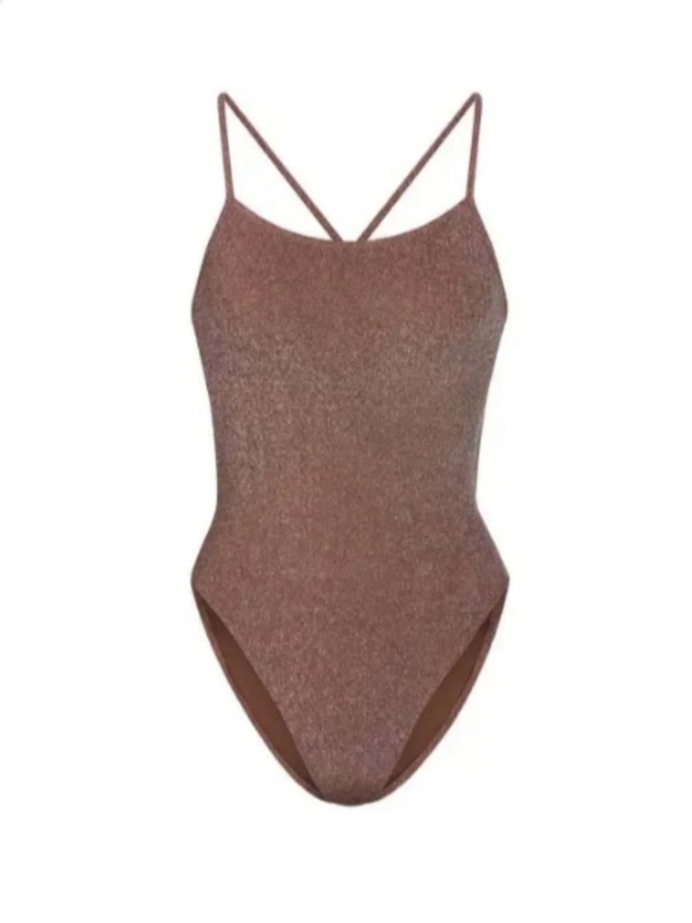 Skims lurex bathing suit in Jasper